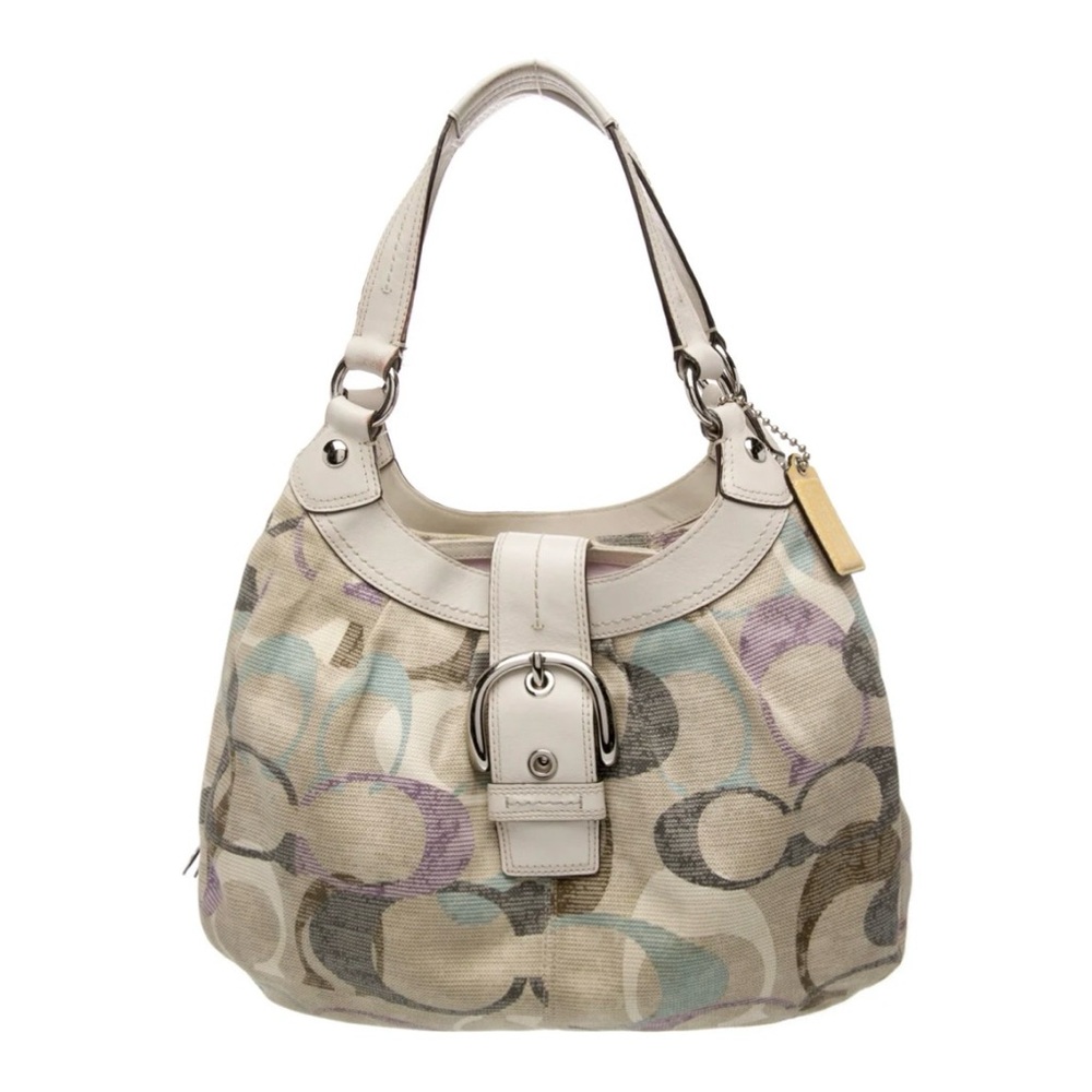 ‼️SOLD‼️ Coach Multicolor Signature Shoulder Bag